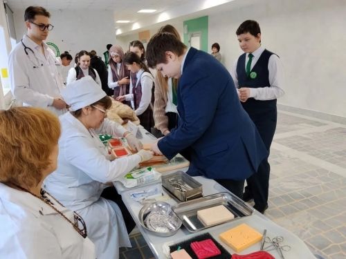 Ученики агрокласса из Лаишевского района приняли участие в игре «Агротрек»