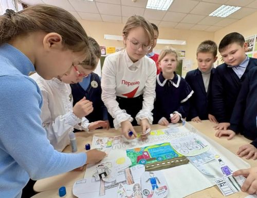 Гимназисты Лаишевского района приняли участие в «Городе профессионалов»