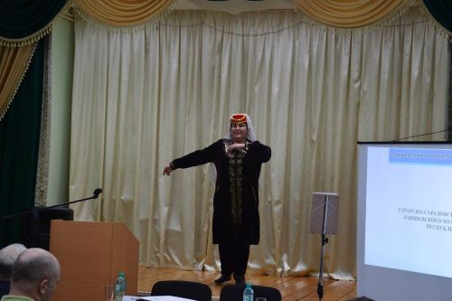 Татар Сараланы мәдәният йортында узган очрашу