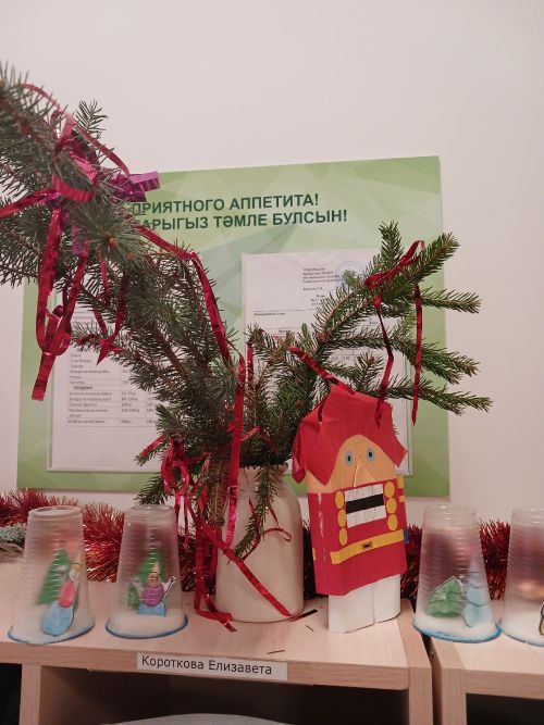 Дети и родители Лаишевского района изготовили новогодние украшения из отходов