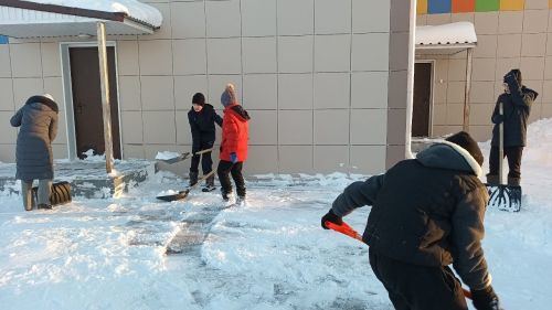 В Лаишевском районе продолжается акция «Снежный десант»