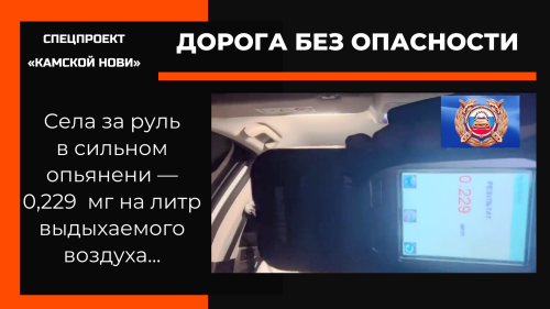 В Лаишевском районе задержали 18-летнюю нетрезвую девушку за рулем