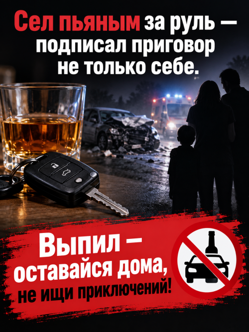 Главные опасности управления автомобилем в нетрезвом состоянии