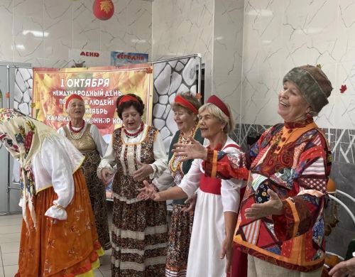 Лаишевские волонтеры провели в Алексеевском доме-интернате праздник для пожилых