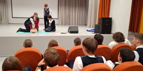 Лицеисты Лаишевского района прошли практический мастер‑класс по оказанию первой помощи
