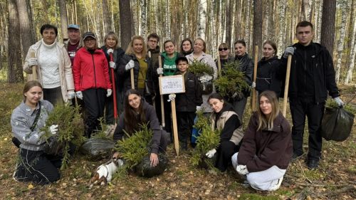Волонтеры высадили в Лаишевском районе 15 тысяч молодых деревьев