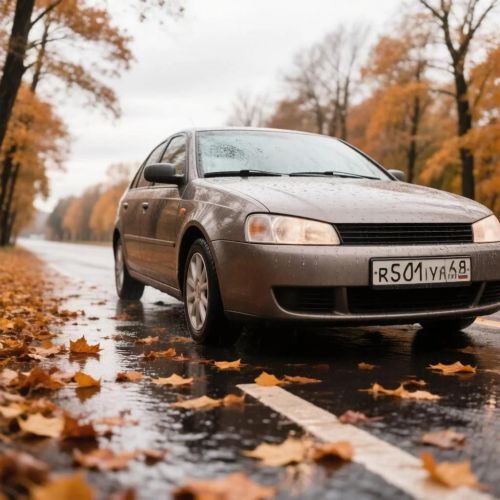 Водителю: скользкая  дорога и в чем ее опасность