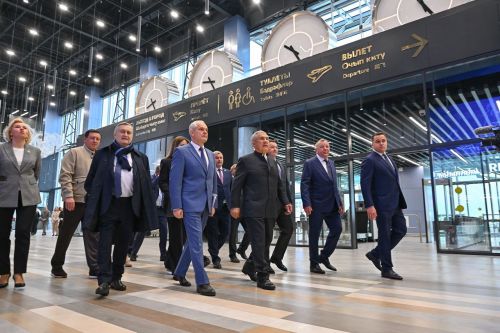 В Лаишевском районе заработал новый терминал международного аэропорта «Казань»