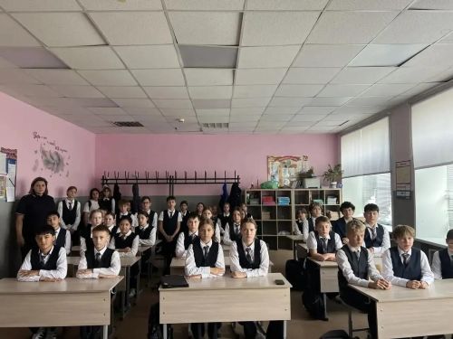 В Каипской школе напомнили правила ПДД