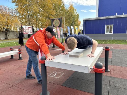 В Лаишевском районе открыли самую большую в Татарстане площадку для сдачи ГТО