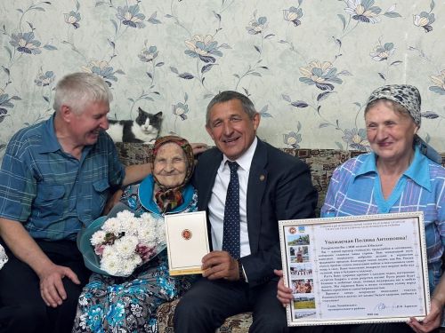 Жительница Лаишевского района встретила вековой юбилей