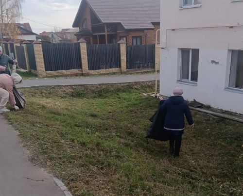 Лаишево: сегодня город убирает сам себя