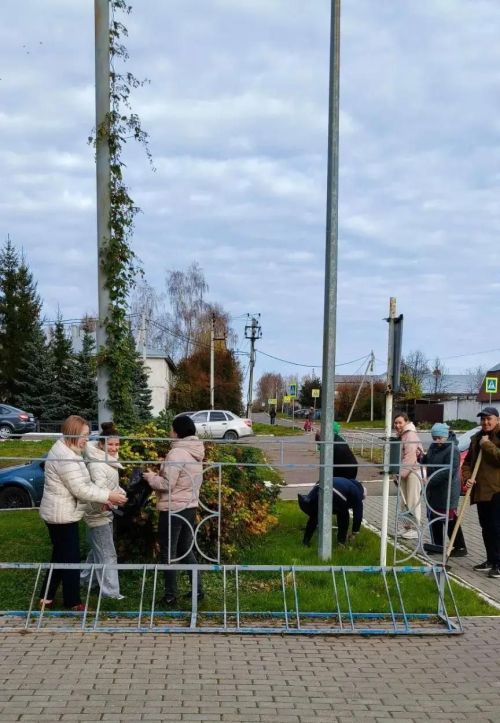 Лаишево: сегодня город убирает сам себя