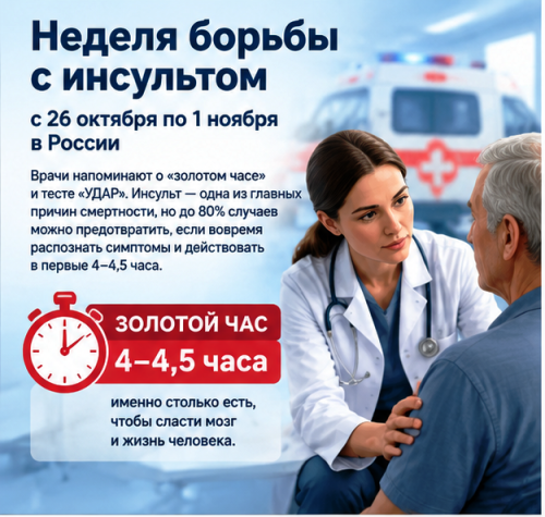 Неделя борьбы с инсультом