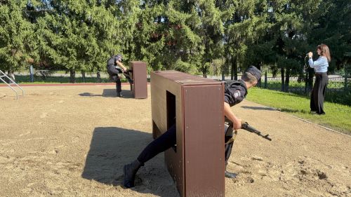 Глава Лаишевского района Ильдус Зарипов открыл полосу препятствий