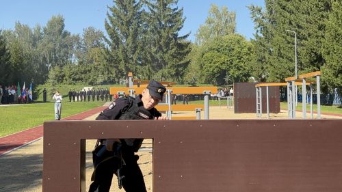 Глава Лаишевского района Ильдус Зарипов открыл полосу препятствий