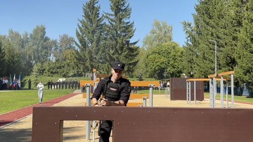 Глава Лаишевского района Ильдус Зарипов открыл полосу препятствий