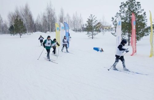 В Лаишеве Лыжня России в самом разгаре