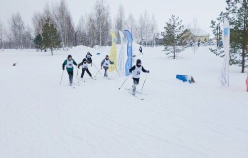 В Лаишеве Лыжня России в самом разгаре