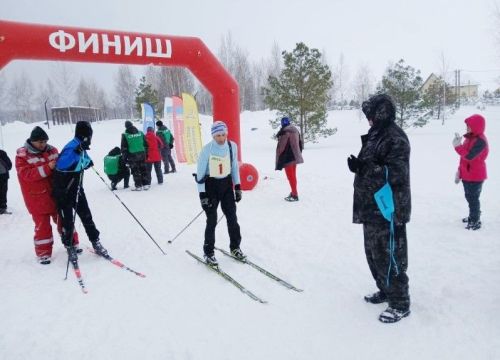 В Лаишеве Лыжня России в самом разгаре