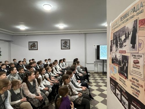 Учащиеся Лаишевского района узнали о беспримерном мужестве ленинградцев
