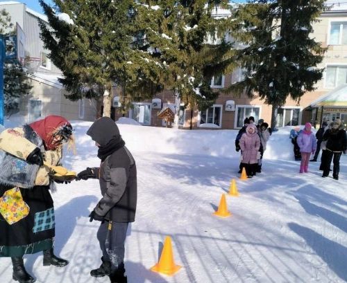 Воспитанники Лаишевского реабилитационного центра проводили зиму