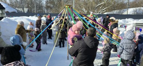 В селе Столбище Лаишевского района весело отгуляли широкую Масленицу