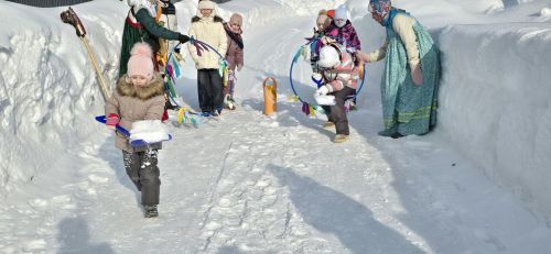 В селе Столбище Лаишевского района весело отгуляли широкую Масленицу