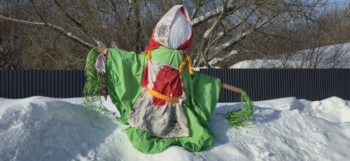 В селе Столбище Лаишевского района весело отгуляли широкую Масленицу