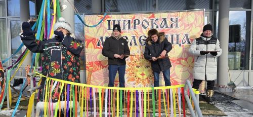 В селе Столбище Лаишевского района весело отгуляли широкую Масленицу