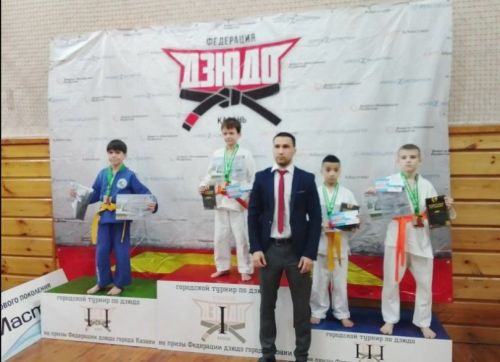 Лаишевские дзюдоисты заняли призовые места на турнире в Казани