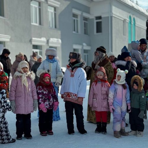 Жители села Никольское Лаишевского района проводили зиму шумными гуляниями