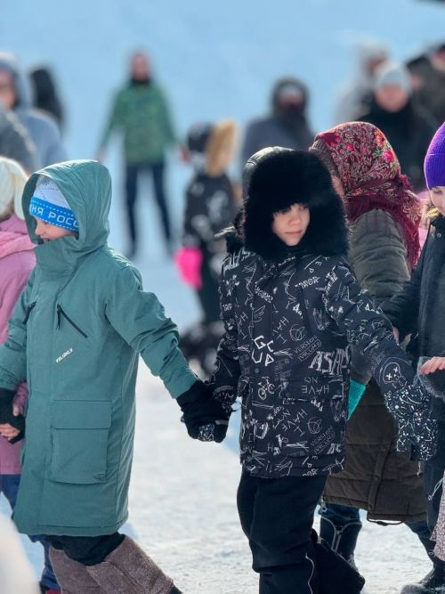 Жители села Никольское Лаишевского района проводили зиму шумными гуляниями