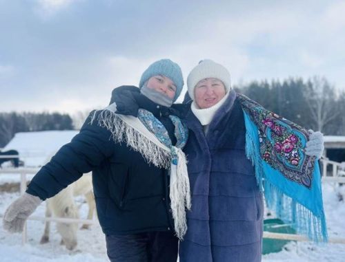 «Рассвет» ат клубында Масленица(май чабу): елмаюлы һәм коймак исле бәйрәм