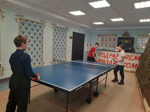 В Атабаевском СДК отметили День защитника Отечества спортивным многоборьем
