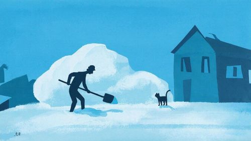 Снежный фитнес, или Заметки домового-уборщика