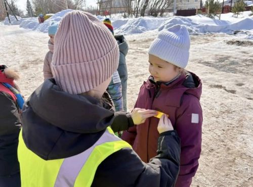 Юные инспекторы из села Никольское провели акцию «Засветись!» для безопасности школьников