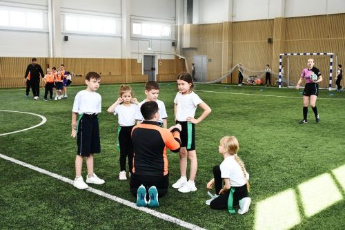 Школьники Лаишевского района соревновались в турнире по «Тэг-регби»