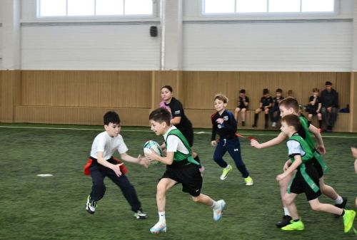 Школьники Лаишевского района соревновались в турнире по «Тэг-регби»