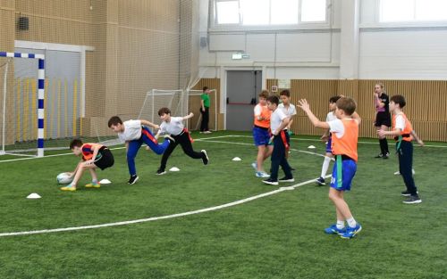 Школьники Лаишевского района соревновались в турнире по «Тэг-регби»