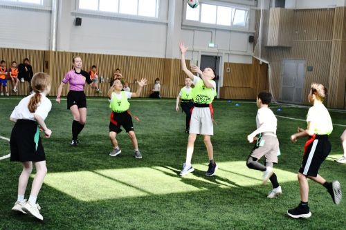 Школьники Лаишевского района соревновались в турнире по «Тэг-регби»