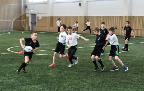 Школьники Лаишевского района соревновались в турнире по «Тэг-регби»