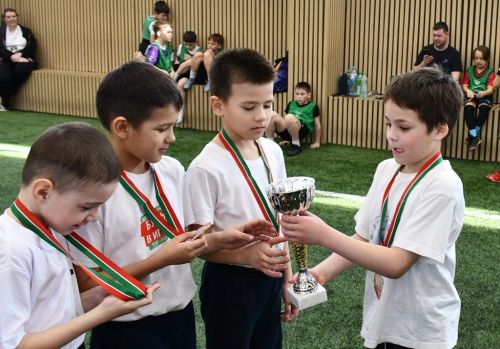 Результаты соревнований по тэг-регби «Будь в игре!»