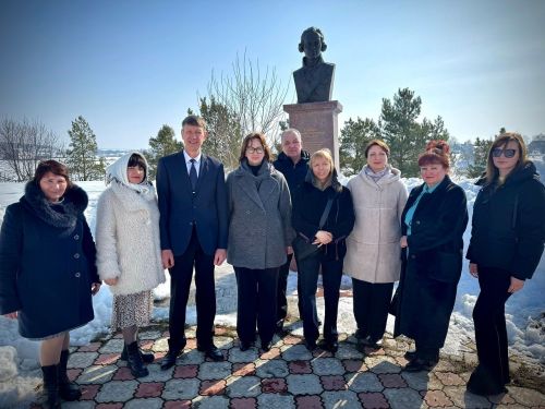Делегация Всероссийского музея А.С. Пушкина совершила рабочий визит в Лаишевский район