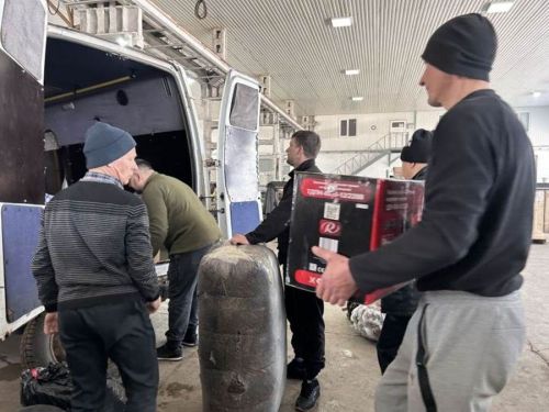 Лаеш районынан фронт сызыгына чираттагы гуманитар йөк китте