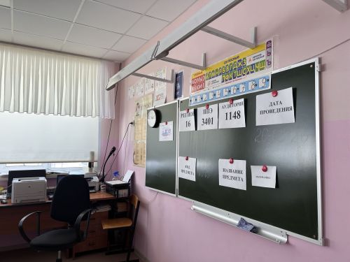 Родители и школьники Лаишево вместе сдали пробный экзамен