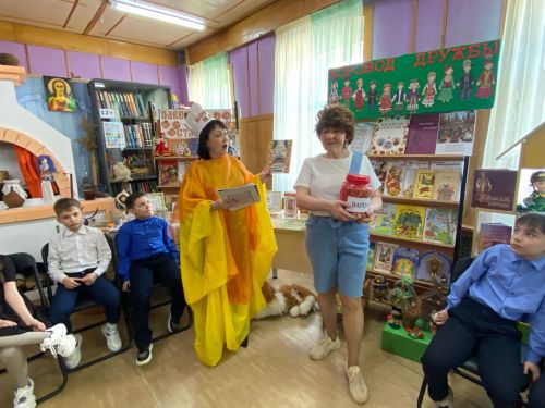 Литературный фуршет «Тайны книжных страниц» в Лаишевской детской библиотеке