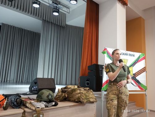 Волонтеры провели для лицеистов Лаишевского района «Урок мужества»
