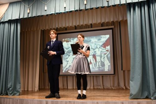 В Лаишевской школе №2 чествовали Год единства народов России