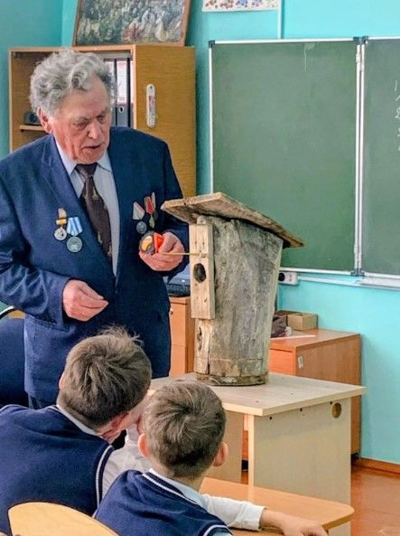 В Большекабанской школе прошёл экологический урок в честь академика Андреева
